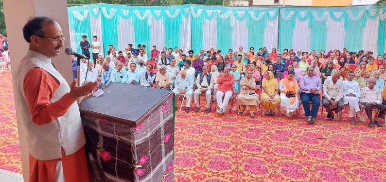 सतपाल सिंह सत्ती ने लमलेहड़ा में 15 लाख से निर्मित सामुदायिक भवन का किया लाकार्पण