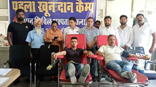 रक्तदान करने से बचती है लोगो की कीमती जान, रक्तदान करने के लिए लोगो को आगे आने की है जरूरत: अभिनव