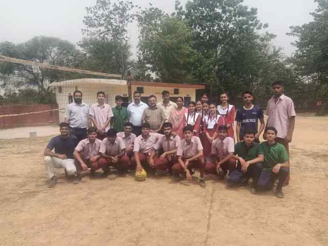 थ्रो बॉल टीम हेतू हिमाचल की टीम का ट्रायल का हुआ आयोजन