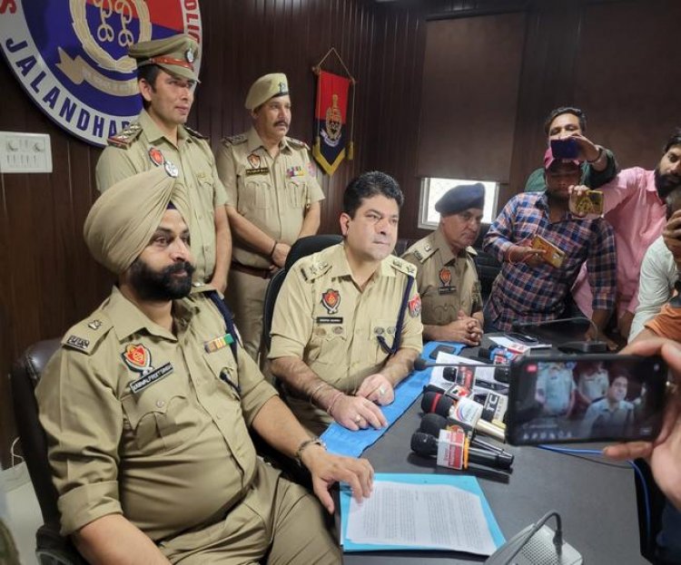 जालंधरः कबड्डी खिलाड़ी संदीप नंगल हत्याकांड में दो शूटर सहित 5 गिरफ्तार…