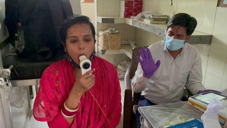 बददी अस्पताल में सिप्ला ने लगाया फ्री स्पायरोमेट्री कैम्प