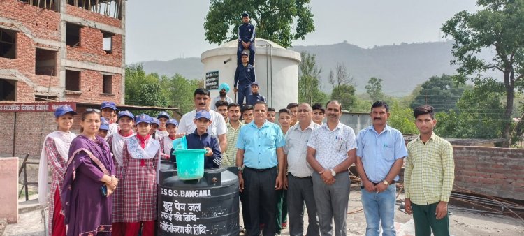 पारंपरिक जल स्रोतों व पानी की टंकियों का सफाई अभियान हुआ आरंभः डीसी
