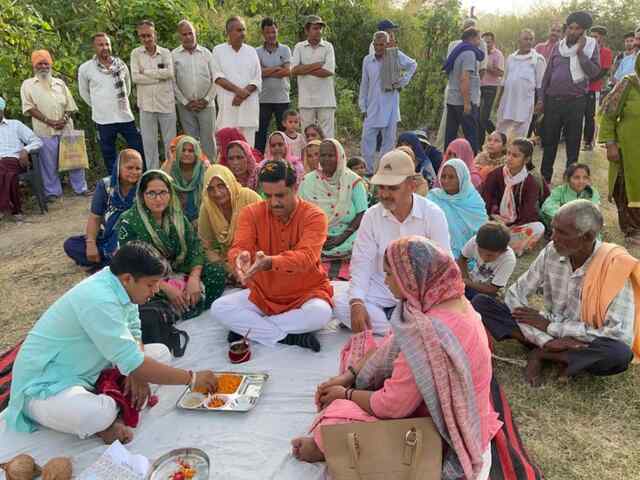 प्रो. राम कुमार ने भदसाली में लगभग 50 लाख से निर्मित टयूबवैल व ओवर हैड टैंक का किया लोकार्पण