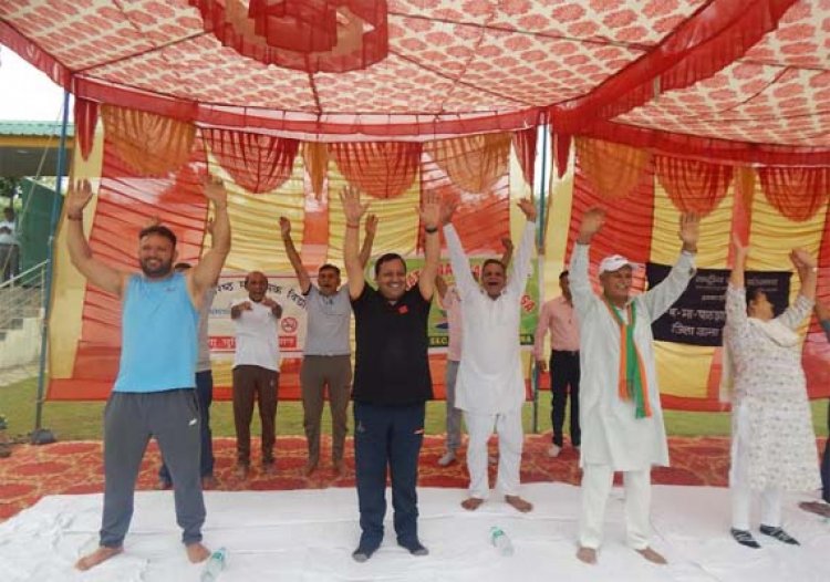 योग हमारी संस्कृति एवं जीवन जीने की पद्धतिः वीरेंद्र कंवर
