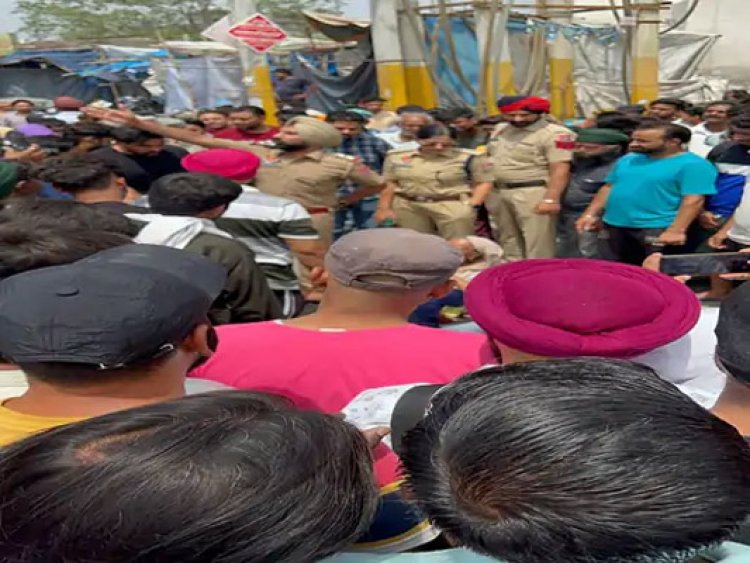 लुधियाना में टिप्पर ने स्कूटी सवार व्यक्ति को कुचला, मौत, गुस्साए लोगों ने लगाया धरना जाम