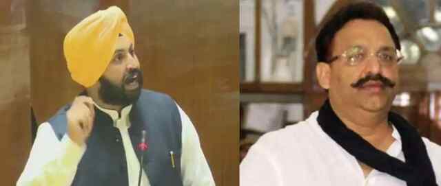 पंजाब: मुख्तार अंसारी को लेकर विधानसभा में छिड़ा विवाद, जेल मंत्री का दावा- अंसारी की पत्नी जेल में रहती थीं साथ