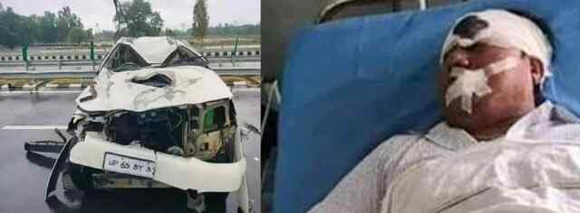 फिल्मों के सुपरस्टार और सासंद के भाई का एक्सीडेंट, गाड़ी के उड़े परखच्चे 