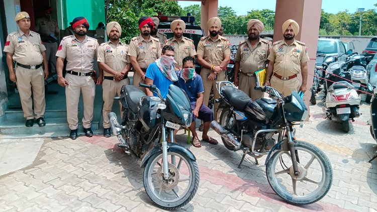 लूटपाट की वारदातों को अंजाम देने वाले 2 गिरफ्तार, 1 फरार