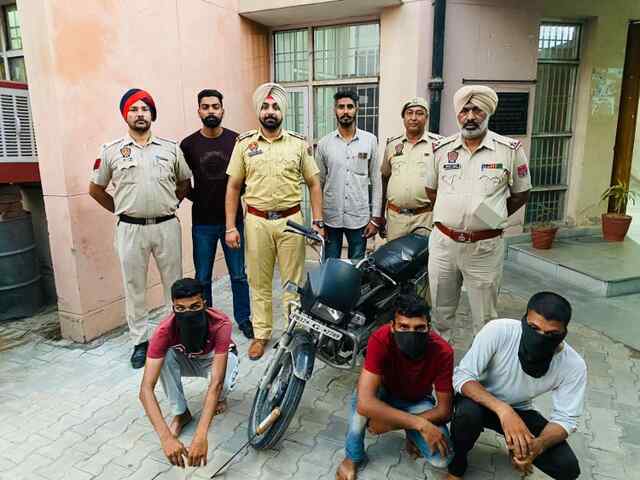 देहात पुलिस ने अलग-अलग मामलों में 8 आरोपियों को किया गिरफ्तार