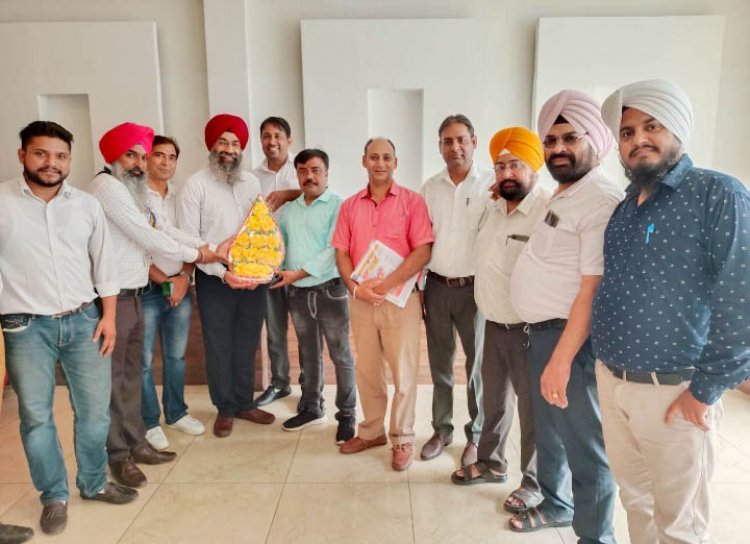 ਜੈ ਮਿਲਾਪ ਲੈਬੋਰਟਰੀ ਐਸੋਸੀਏਸ਼ਨ ਕਪੂਰਥਲਾ ਦੇ ਮੈਂਬਰਾਂ ਦਾ ਵੱਖ-ਵੱਖ ਅਹੁਦਿਆਂ ਨਾਲ ਸਨਮਾਨ