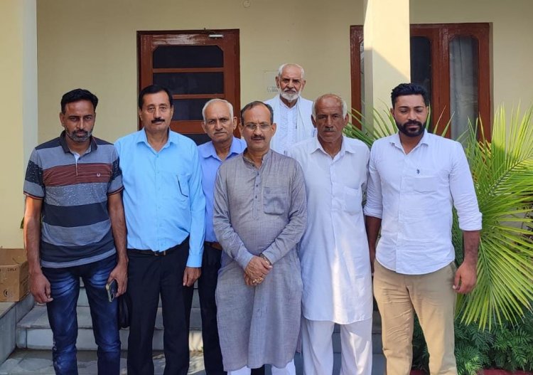 पंचायती राज प्रकोष्ठ जिला इकाई की हुई अहम बैठक
