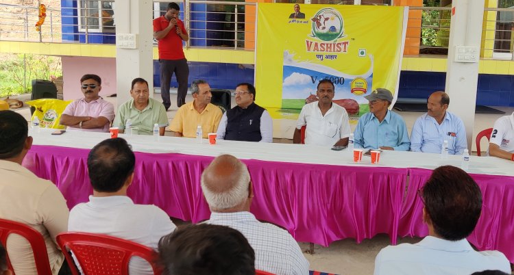 वीरेंद्र कंवर ने थानाखास गऊशाला की व्यवस्थाओं का लिया जायजा