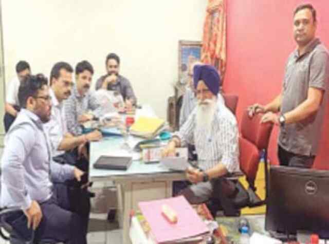 जालंधरः जीएसटी विभाग की फोकल प्वाइंट में रेड