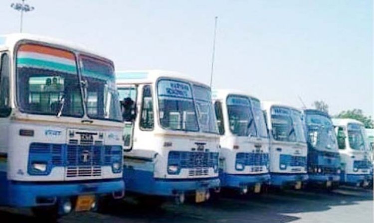 जालंधर: सरकारी बस कांट्रैक्ट वर्कर यूनियन ने किया चक्का जाम