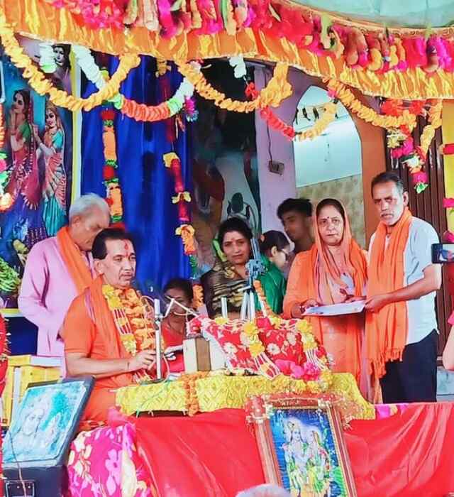 शैल आश्रम शीतलपुर में धूमधाम से मनाई गुरु पूर्णिमा