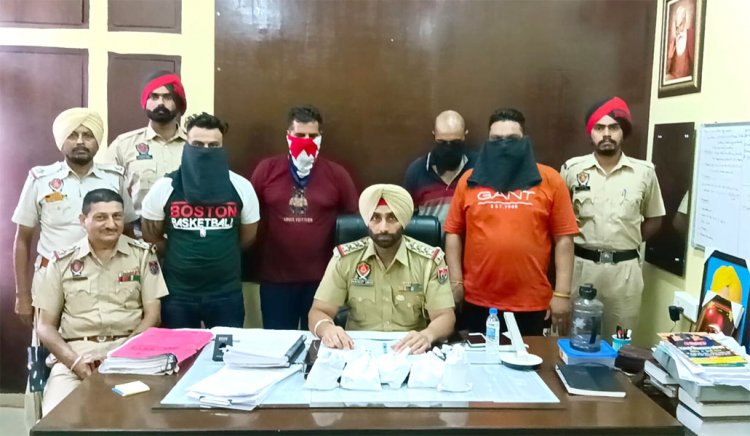 जालंधरः नशीले पदार्थों सहित 4 आरोपी गिरफ्तार…