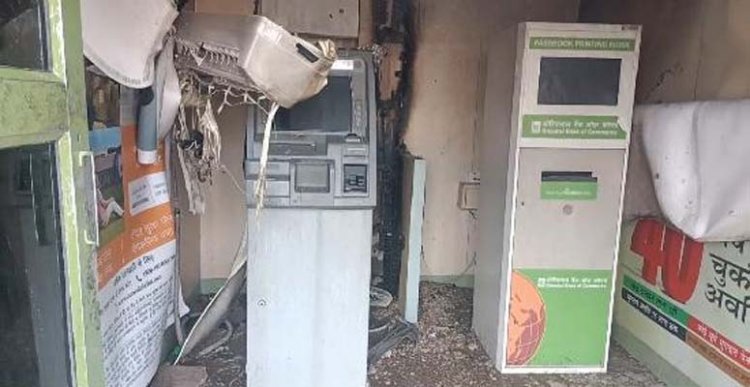 पंजाबः Punjab National Bank के एटीएम में लगी आग