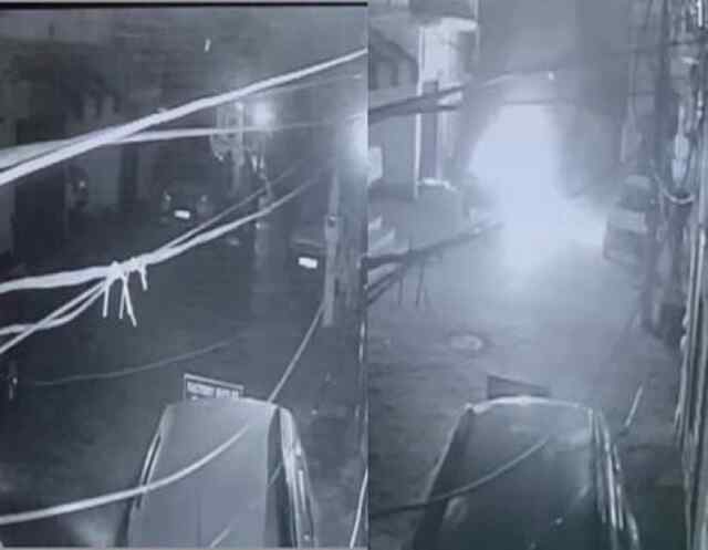 पंजाबः घर के बाहर खड़ी Fortuner को अज्ञात हमलावारों ने लगाई आग, घटना CCTV में कैद