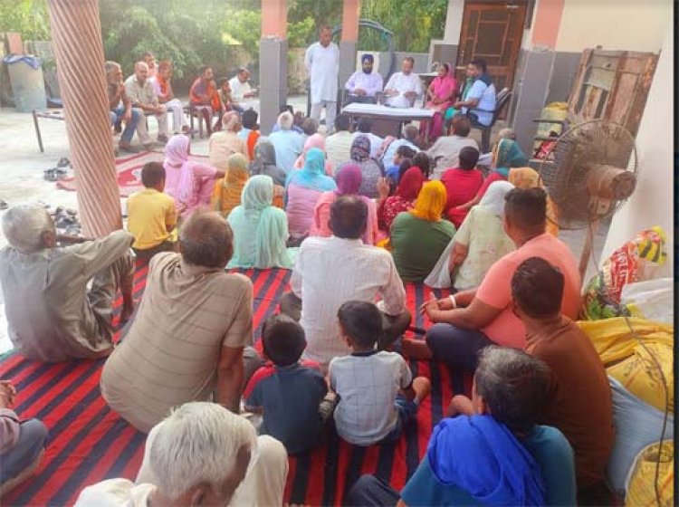 सत्ती ने अबादा बराना में सुनी जनसमस्याएं