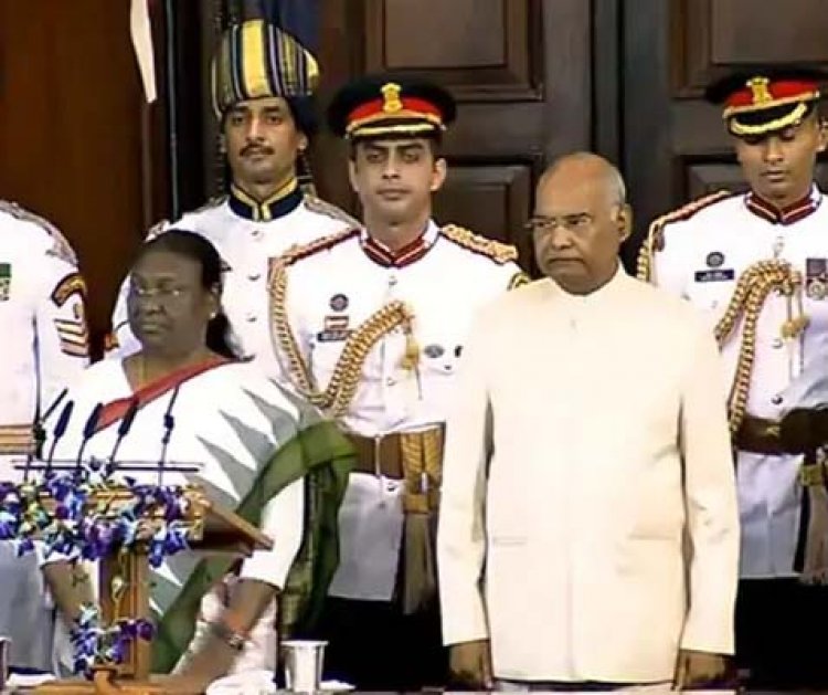 द्रौपदी मुर्मू ने ली शपथ, देश की बनीं 15वीं राष्ट्रपति