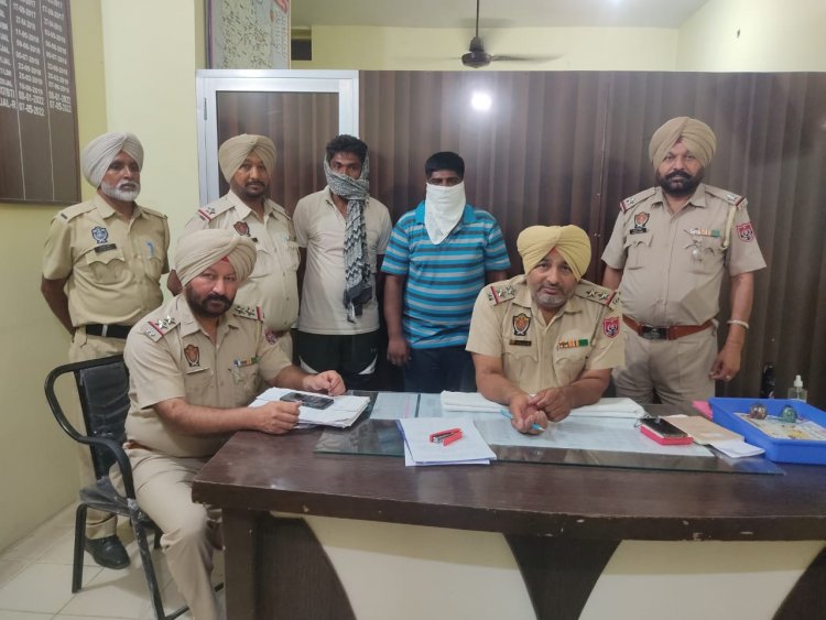 थाना मैहतपुर की पुलिस ने 2 आरोपियों को किया गिरफ्तार