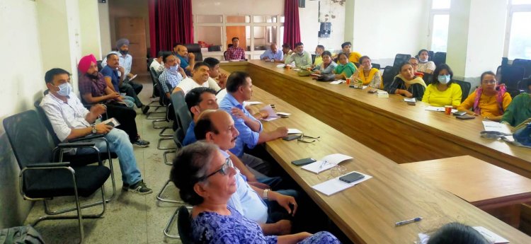 फार्मासिस्टों को दी ड्रग्स वैक्सीन डिस्ट्रीब्यूशन मैनेजमेंट सिस्टम की जानकारी
