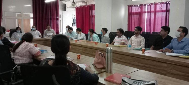 आरएच ऊना में राष्ट्रीय बाल स्वास्थ्य कार्यक्रम के तहत पहली तिमाही की जिला स्तरीय बैठक आयोजित