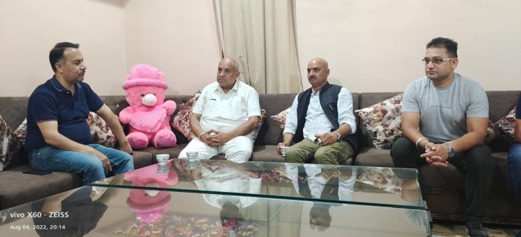 प्रवीण शर्मा का निधन पार्टी के लिए बड़ी क्षति: खन्ना