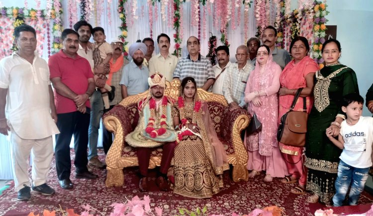 युवा सेवा क्लब द्वारा करवाई निर्धन परिवार की कन्या की शादी