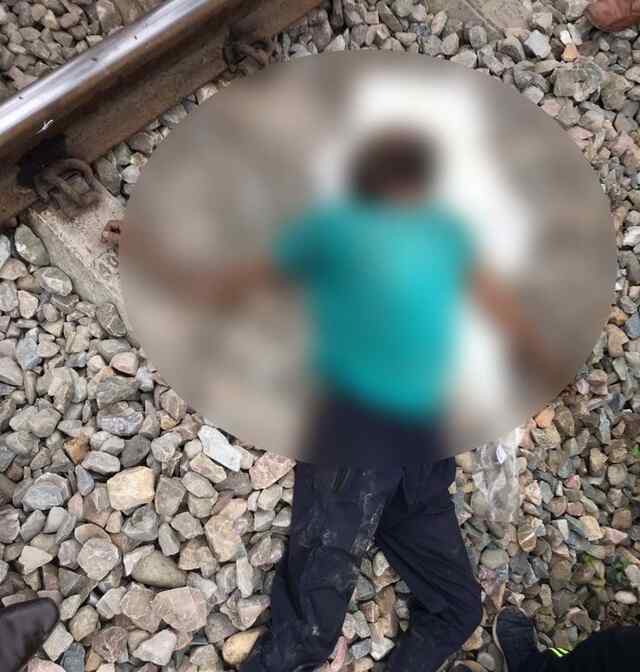 रेल की चपेट में आने से एक व्यक्ति की मौत