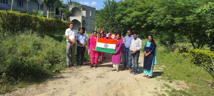 हर घर तिरंगा मिशन में बायोजेंटा लाइफ साइंस ने निभाई अहम भूमिका