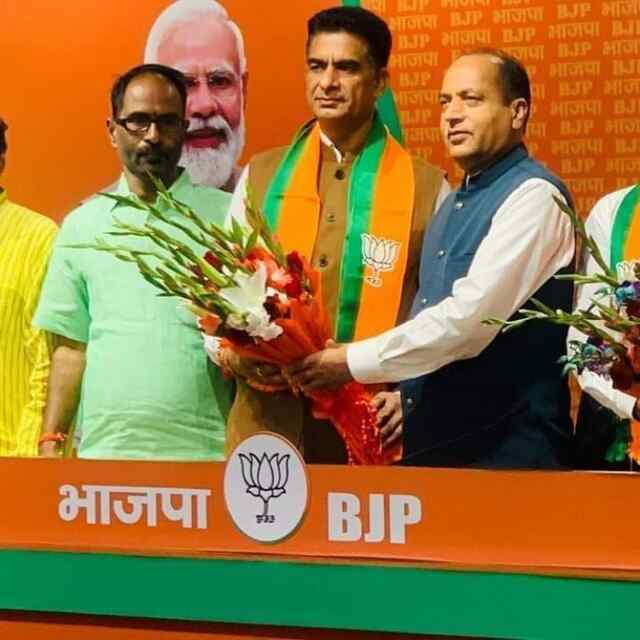 नालागढ़ के मौजूदा विधायक ने थामा भाजपा का दामन