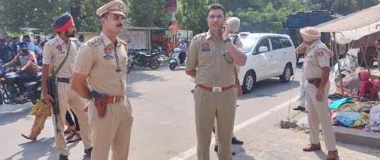 पंजाबः थाना सिटी के पास बम मिलने की आशंका, मचा हड़कंप, किया इलाका सील 