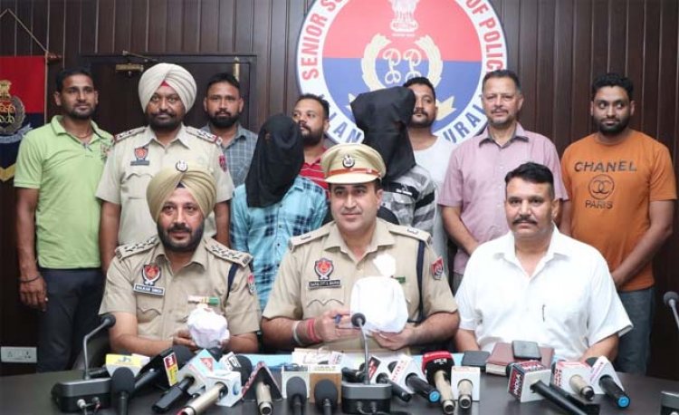 जालंधरः 2 नशा तस्करों को काबू कर आधा किलो हेरोइन और आइस की बरामद, देखें वीडियो