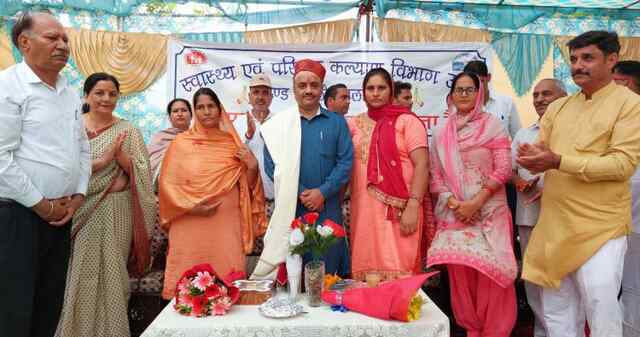 स्वास्थ्य मंत्री ने बालीवाल में किया पीएचसी का शुभांरभ, कुठार बीत में 1 करोड़ से बनेगी पीएचसी