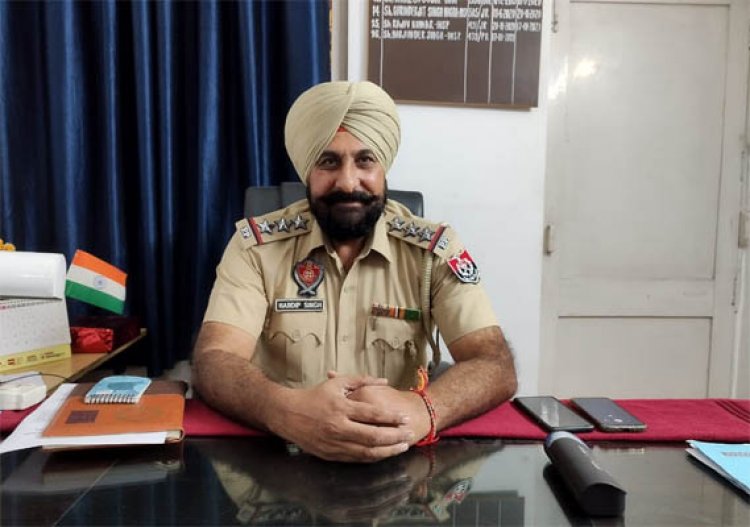 थाना आदमपुर का चार्ज एसएचओ हरदीप सिंह ने संभाला