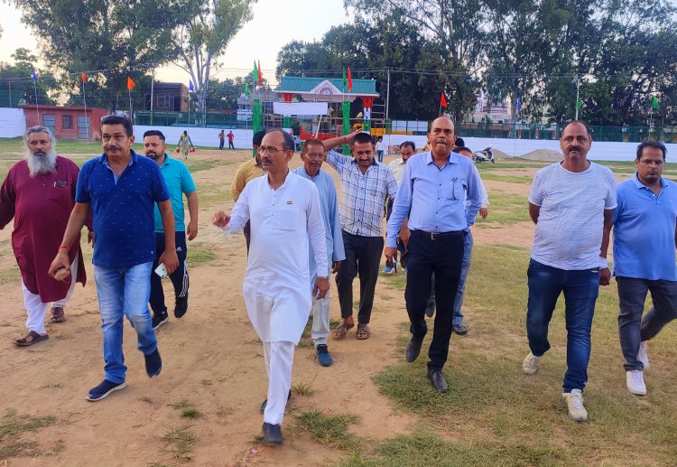 खेल मंत्री राकेश पठानिया आज करेंगे बसदेहड़ा स्टेडियम जनता को समर्पित: सत्ती