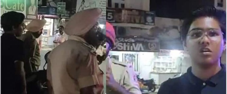 पंजाबः नियमों की धज्जियां उड़ा रहे आप नेता, एक्टिवा सवार विधायक का बेटा हूटर बजाकर भागा, पुलिस ने पकड़ा