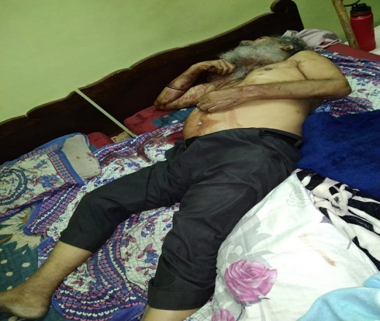 जालंधरः 65 साल के बुजुर्ग का मर्डर, इलाके में दहशत का माहौल