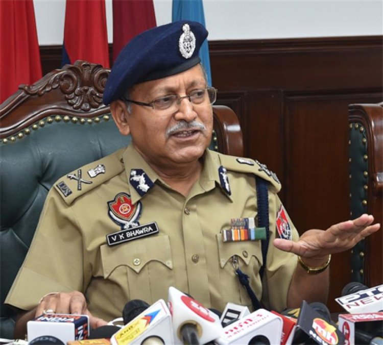 पंजाब सरकार ने डीजीपी वीके भवरा को नोटिस की जारी, जानें मामला