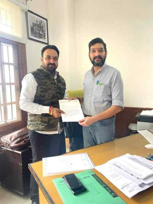 राजेश वर्मा ने किया दून विधानसभा क्षेत्र से विधायक पद के लिए आवेदन