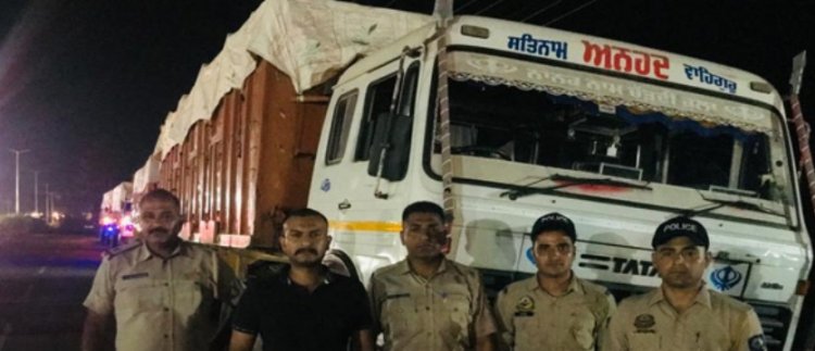 अवैध खनन: रेत और बजरी लेकर पंजाब जा रहे तीन ट्राले जब्त, एक चालक ट्राला लेकर फरार