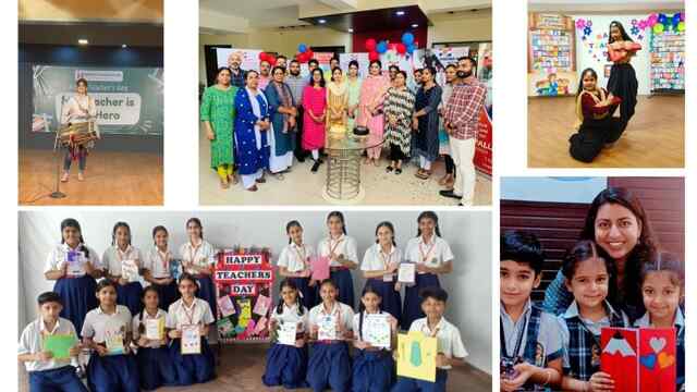 इनोसेंट हार्टस ग्रुप में मनाया गया शिक्षक दिवस: विद्यार्थियों ने अपने शिक्षकों के प्रति किया सम्मान व्यक्त