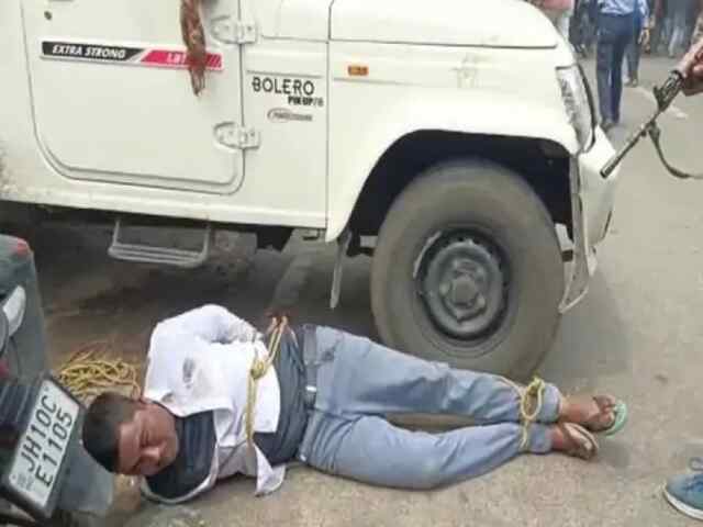 बैंक लूटने गए बदमाशों को पुलिस ने घेरा, एनकाउंटर में एक ढेर, देखें विडियो