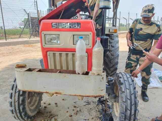 9 करोड़ की हैरोईन सहित किसान गिरफ्तार, ट्रैक्टर में छिपाकर ले जा रहा था खेप