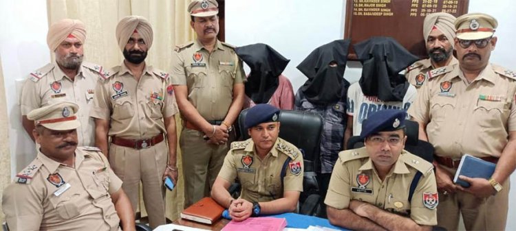 जालंधरः लूटपाट व अवैध शराब के मामले सहित 4 गिरफ्तार