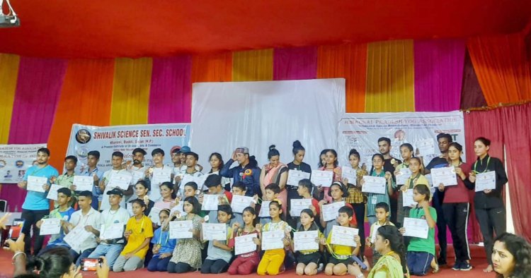 राज्य स्तरीय योगासन प्रतियोगिता में सोलन ओवर आल विजेता