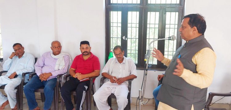 सैली से हंडोला तथा बोहरू से ओलिंडा सड़कों का निर्माण कार्य जल्द होगा शुरु : वीरेन्द्र कंवर