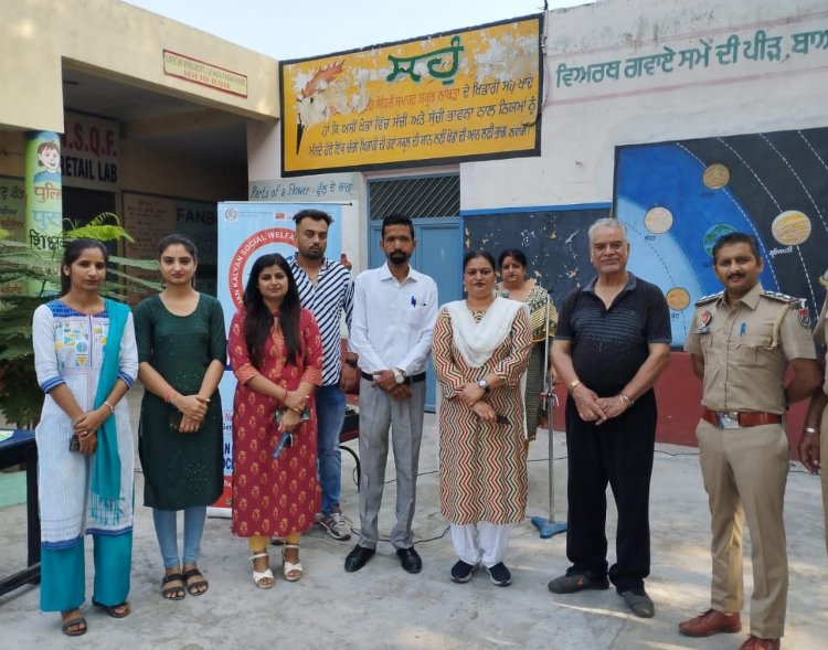 राष्ट्रीय पोषण माह पर जन कल्याण सोशल वेलफेयर सोसाइटी ने संगोष्ठी का आयोजन करवाया