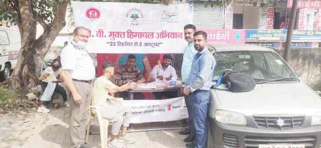 बद्दी में टीवी उन्मूलन अभियान का एसएमओ ने किया शुभारंभ